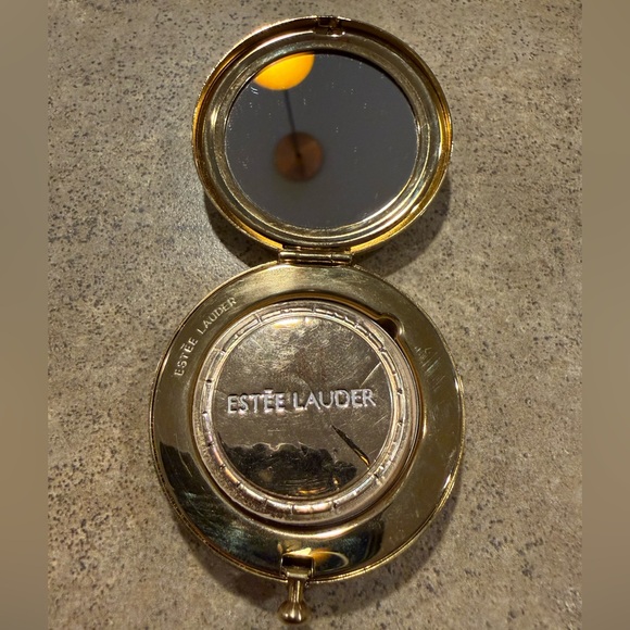 Estee Lauder Golden Floral Compact Lucidity Makeup Transparent 06 Pressed Powder - Picture 3 of 6